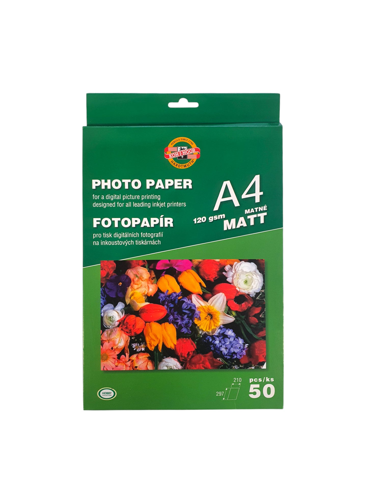 Photo paper A4 mat 120gr 1-50