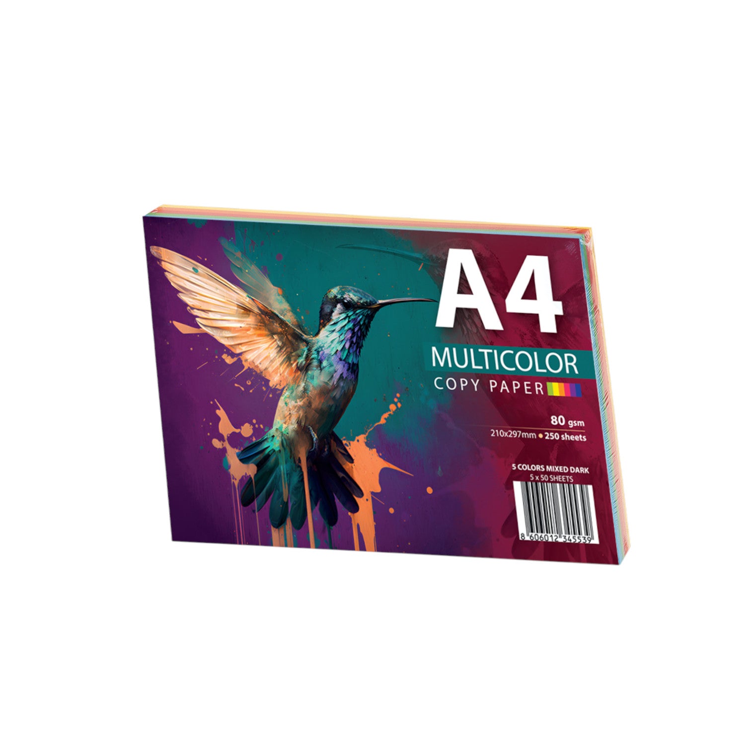 Fotokopir papir A4 MC intenzivni mix 80gr 250l
