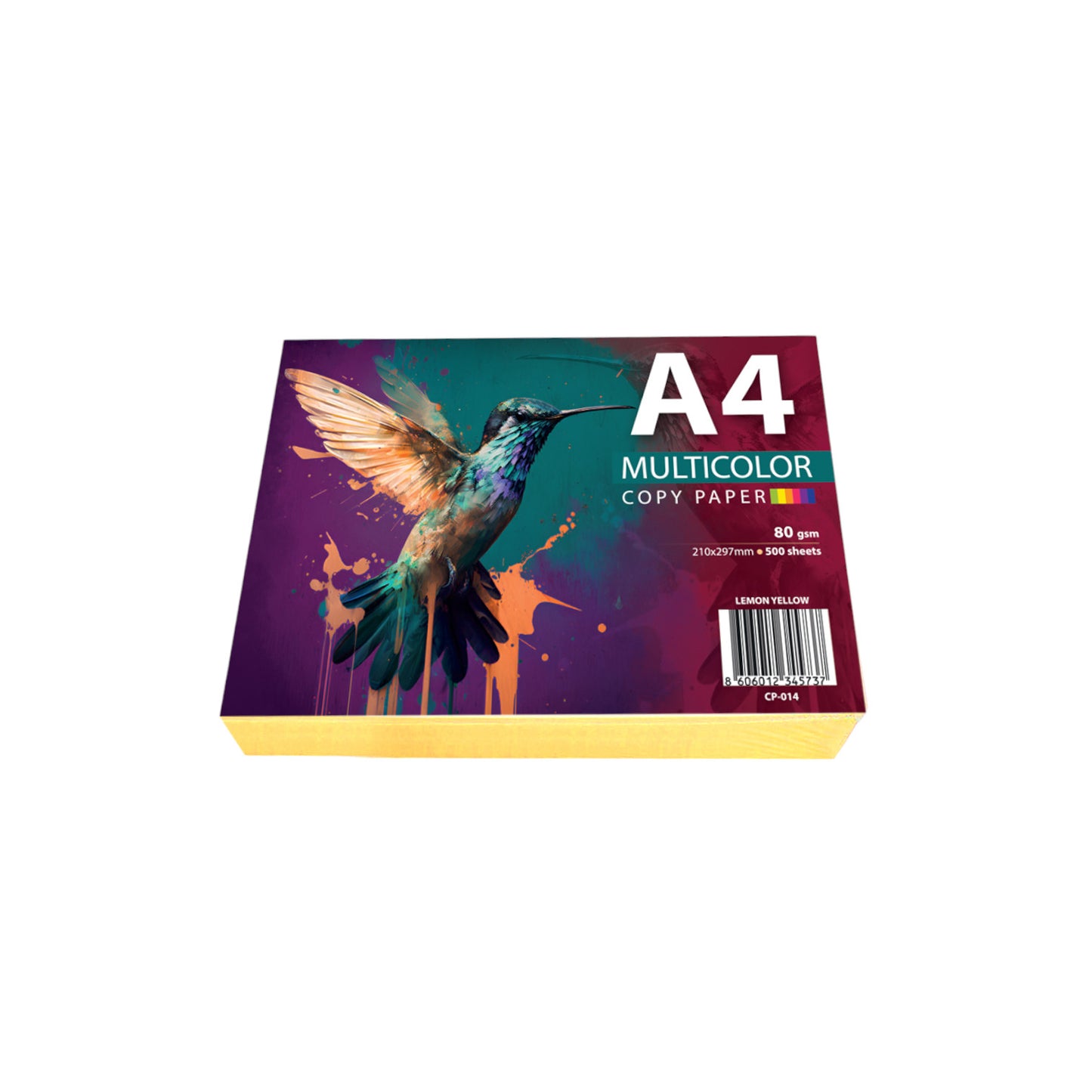 Fotokopir papir A4 MC intenzivni žuti CP-014 80gr 500l
