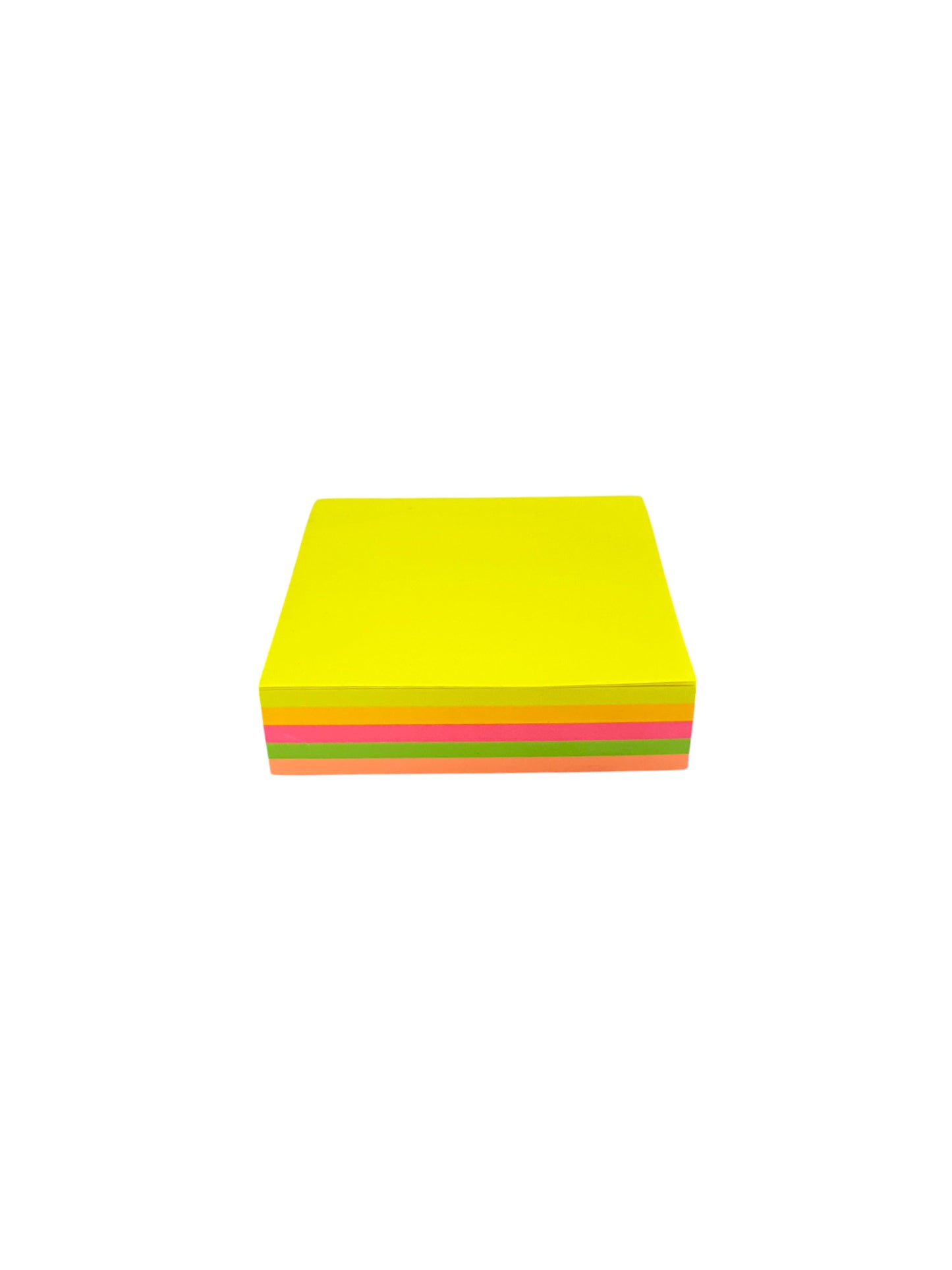Samolepljiva kocka 200l 75x75 neon 5 boje