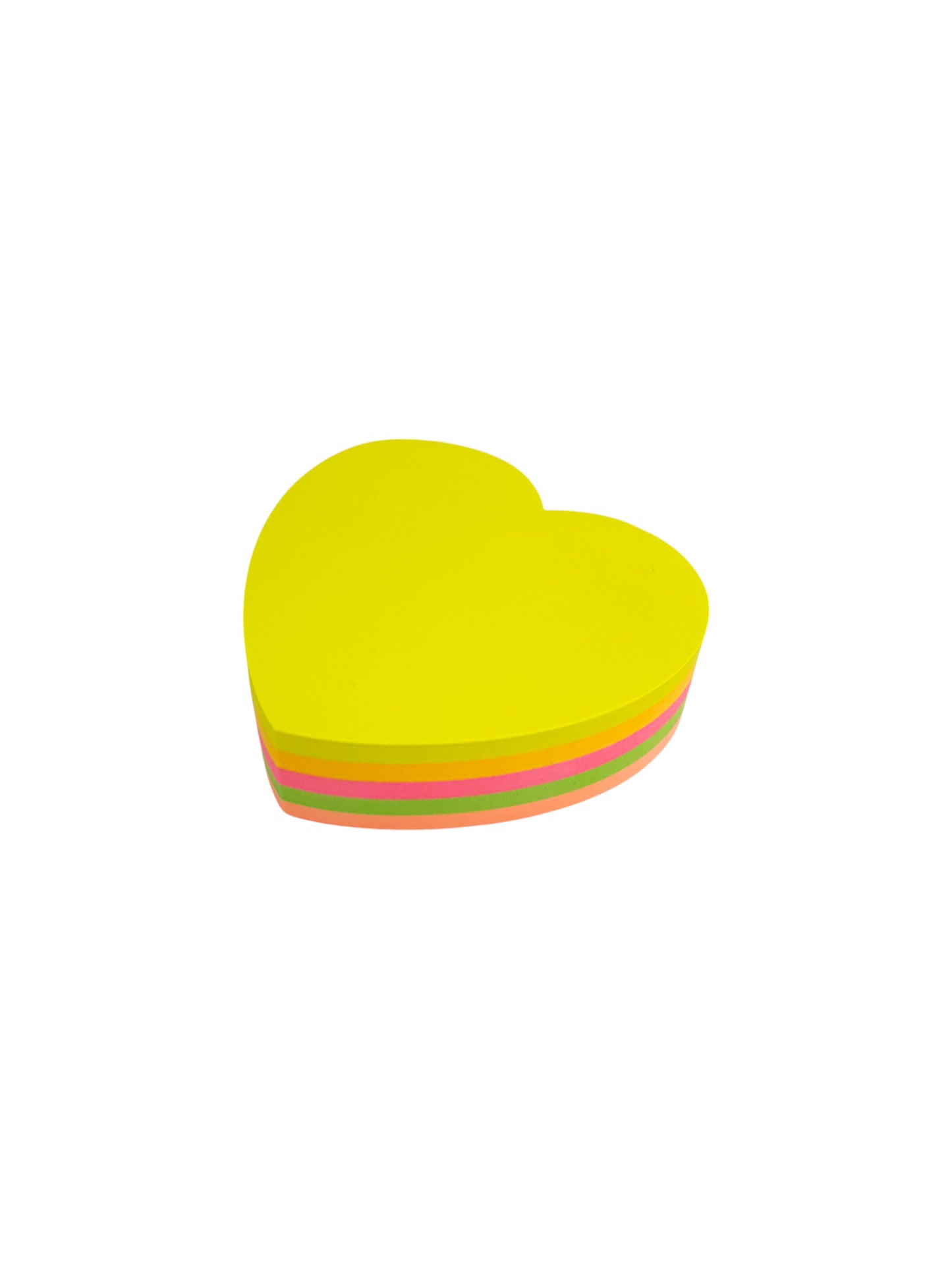 Samolepljivi notes 200l srce neon mix