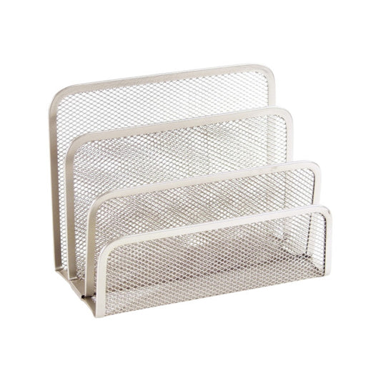 Stalak za pisma žica 17,3x8x14 cm Fornax LD01-169  4390 srebrni
