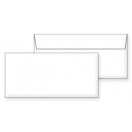 Koverta bela ameriken 110x230mm samolepljiva 80gr