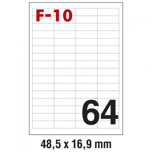 Muflon nalepnica 48,5x16,9mm Fornax F-10