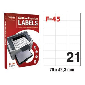 Muflon nalepnica 70x42,3mm Fornax F-45