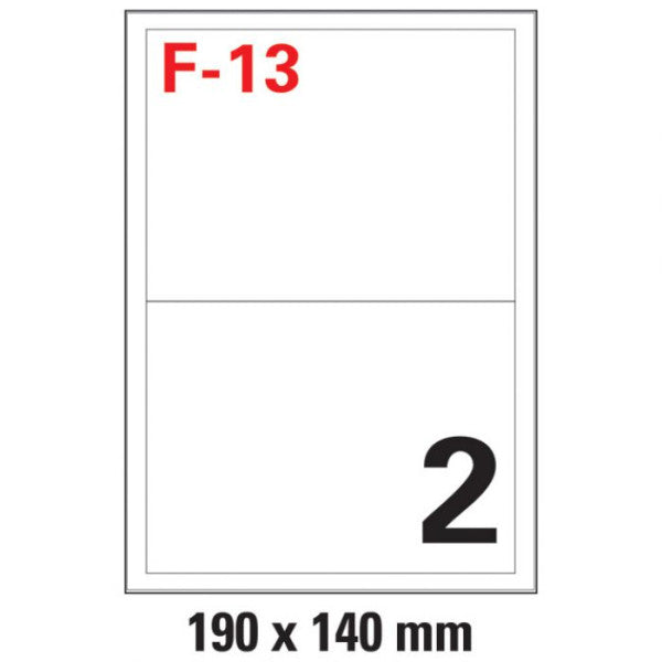 Muflon nalepnica 190x140mm Fornax F-13