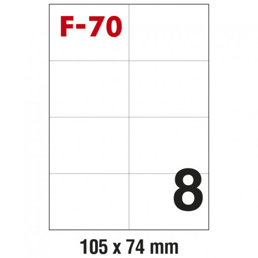 Muflon nalepnica 105x74mm  Fornax F-70