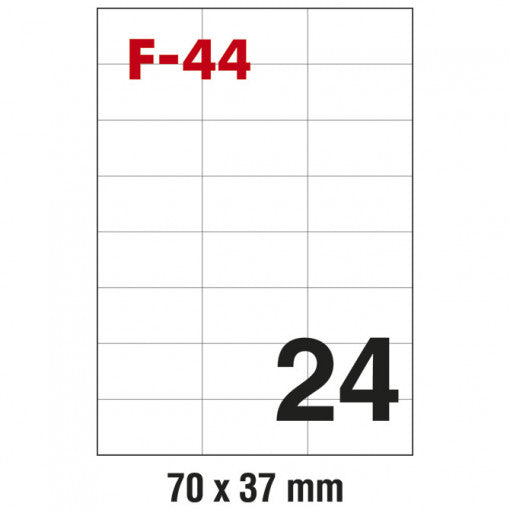 Muflon nalepnica 70x37mm Fornax F-44
