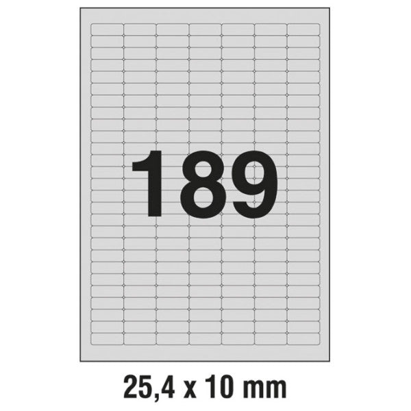 Muflon nalepnica 25,4x10mm Fornax F-17